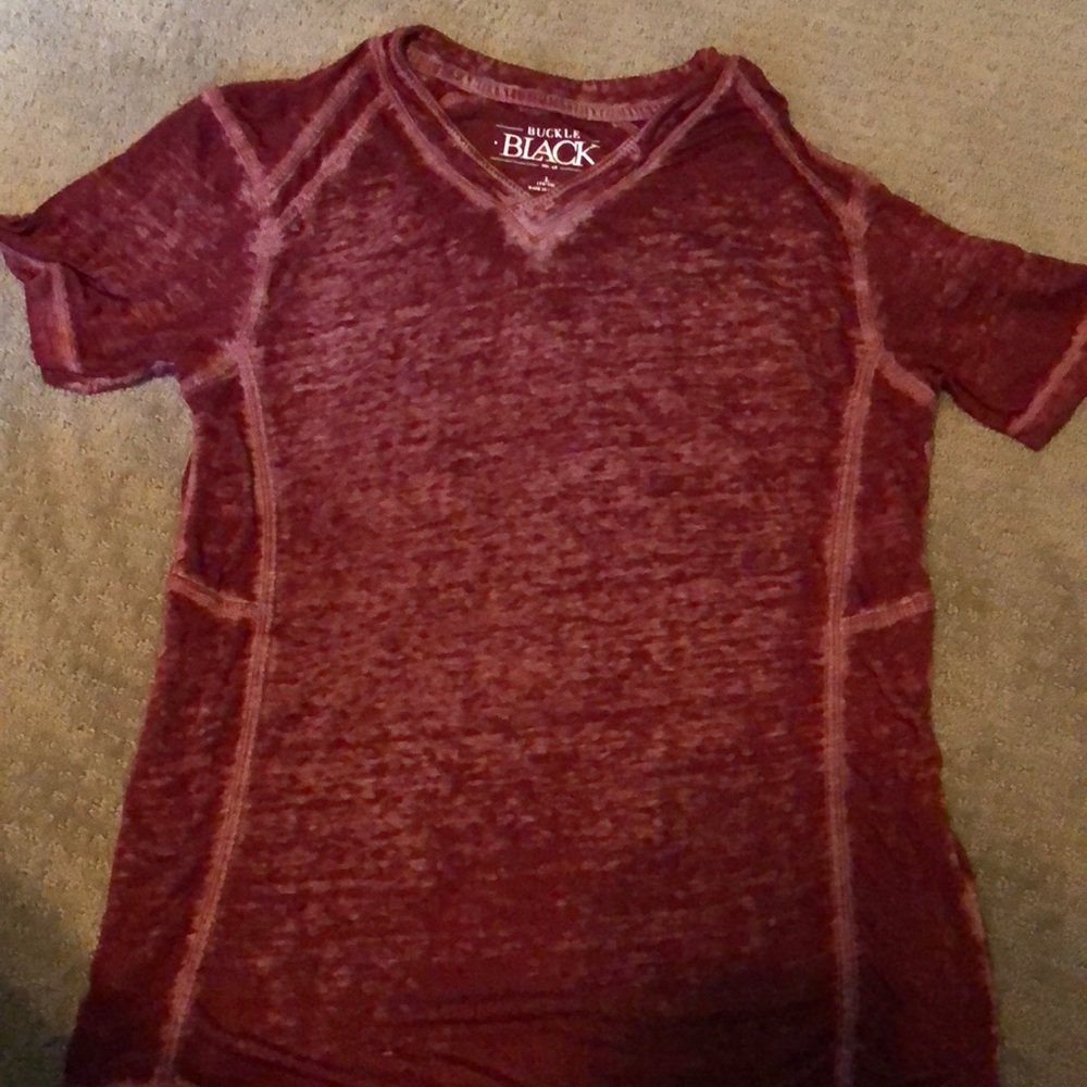 Kids Buckle Black shirt Large